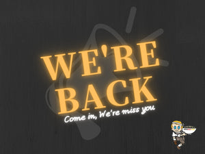 We are back!